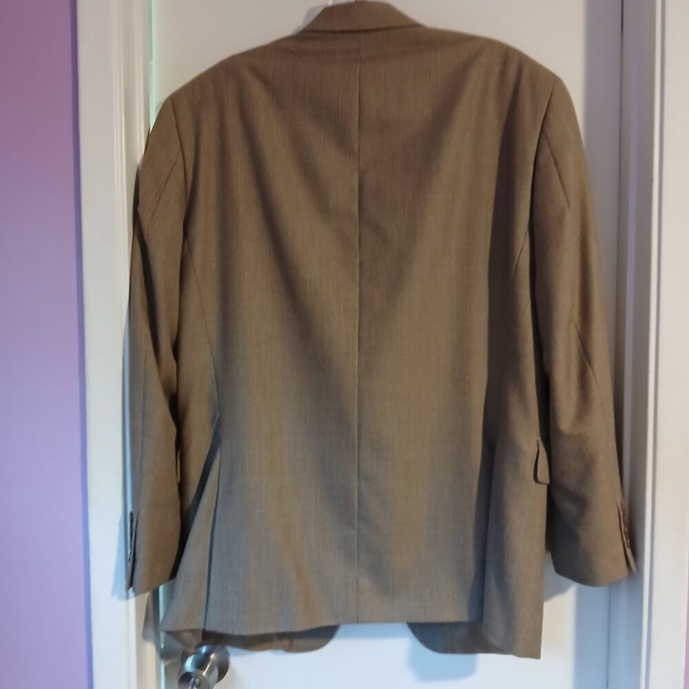 Izod Men's Sports Coat Blazer 2 Button Brown Sz  Small GUC - Picture 4 of 7